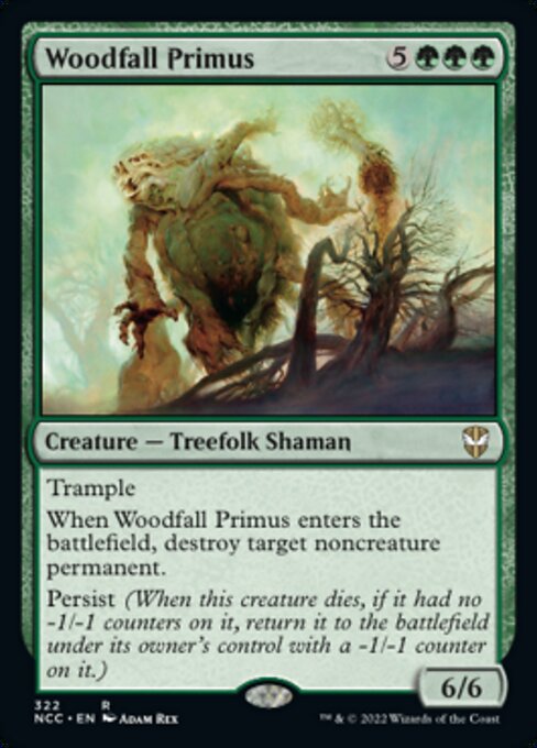 Woodfall Primus #322 -  New Capenna Commander