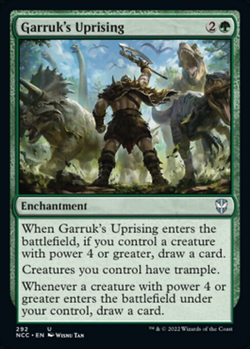 Garruk's Uprising #292 -  New Capenna Commander