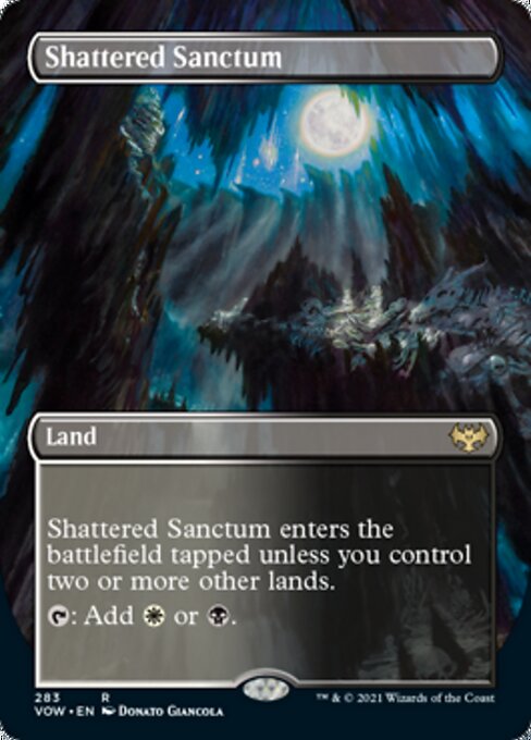 BORDERLESS Shattered Sanctum - 283 -  Crimson Vow