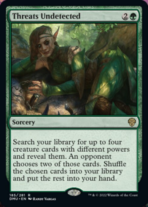 Threats Undetected - 185 /281 - Rare - FOIL 