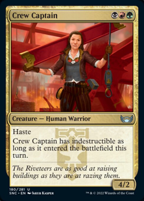 Crew Captain 180/281 - Uncommon   Streets of New Capenna