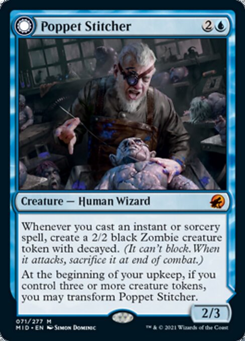 71Poppet Stitcher // Poppet Factory 71/277 Mythic - Midnight Hunt
