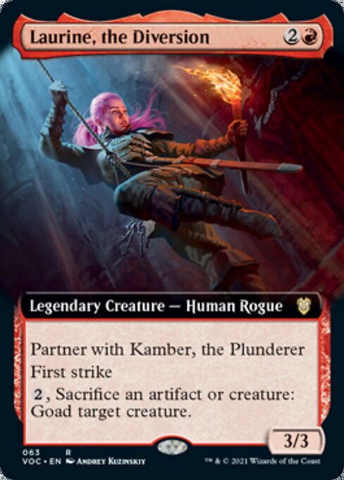 Extended Laurine The Diversion - No 63 Commander Crimson Vow