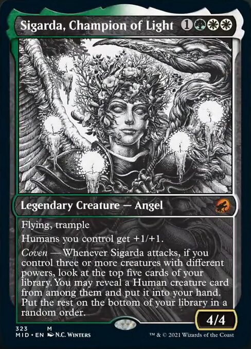 323SHOWCASE Sigarda, Champion of Light 323 - Midnight Hunt