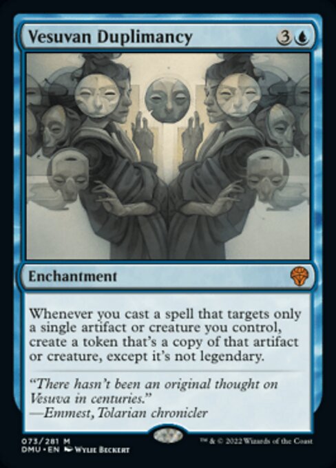 Vesuvan Duplimancy - 73 /281 - Mythic - FOIL 