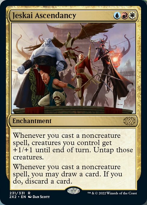 Jeskai Ascendancy 231 /331 - Rare Double Masters 2022