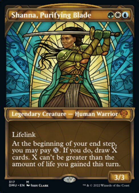 Shanna, Purifying Blade - 317# - Mythic - SHOWCASE 