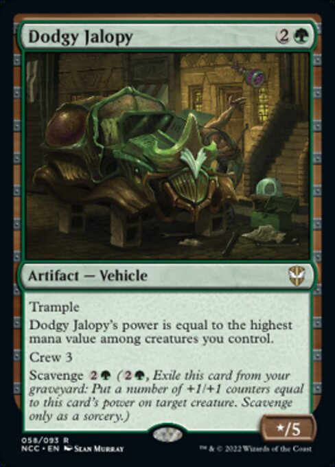 Dodgy Jalopy 58/93 -  New Capenna Commander