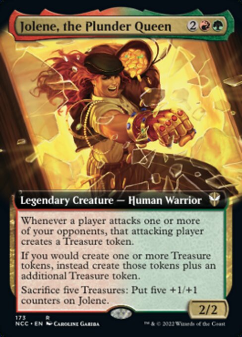 EXTENDED Jolene, the Plunder Queen #173 -  New Capenna Commander