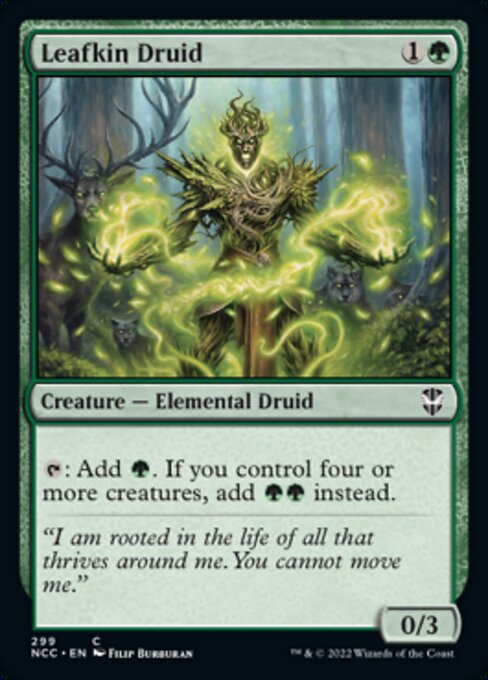 Leafkin Druid #299 -  New Capenna Commander