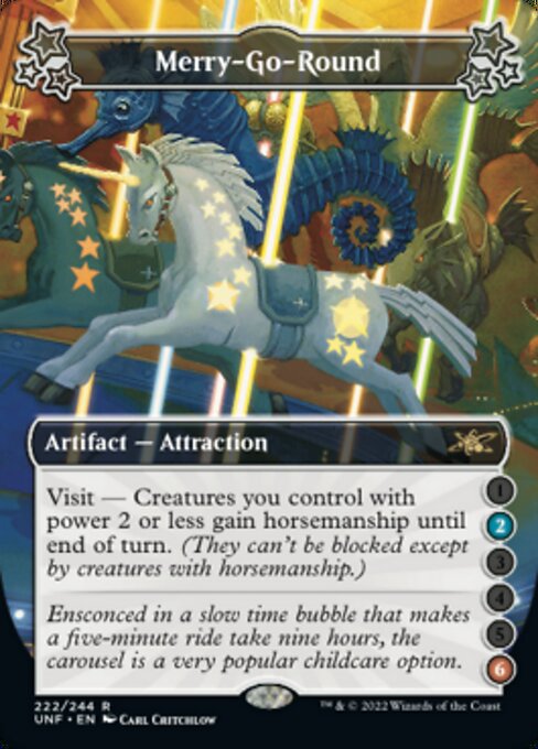 Merry-Go-Round 222 A/244  - Rare Unfinity