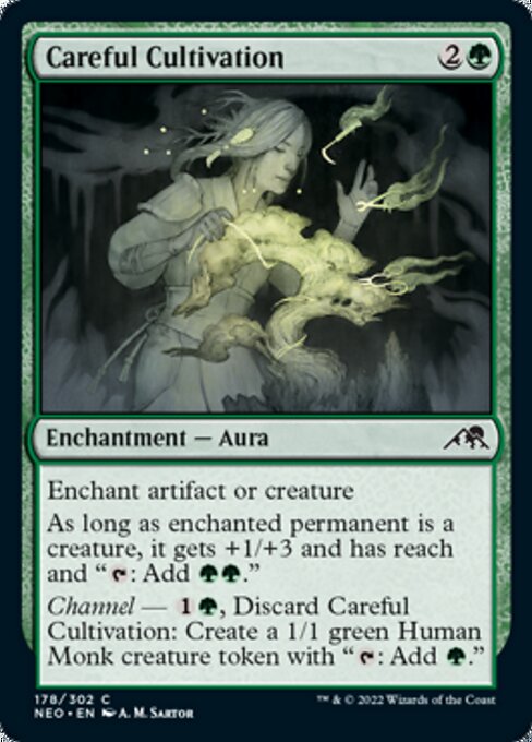 Careful Cultivation 178/302 -  Kamigawa Neon Dynasty CONNN