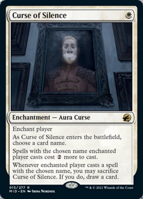 15Curse of Silence 15/277 Rare - Midnight Hunt