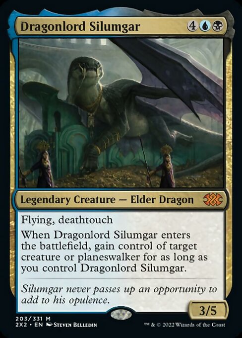 Dragonlord Silumgar 203 /331 - Mythic Double Masters 2022