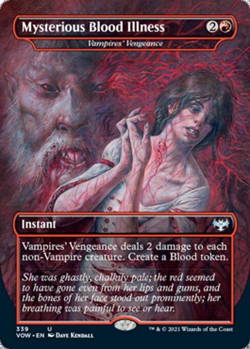 Mysterious Blood Illness (Vampires' Vengeance) - 339 -  Crimson Vow
