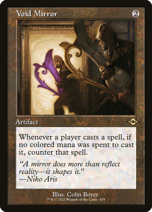 FOIL RETRO Void Mirror #435 - MH2 Modern Horizons 2
