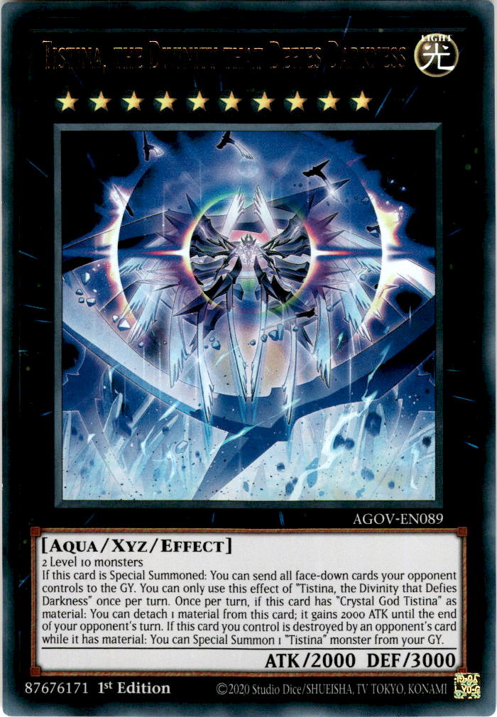 Tistina The Divinity That Defies Darkness - Agov-en089