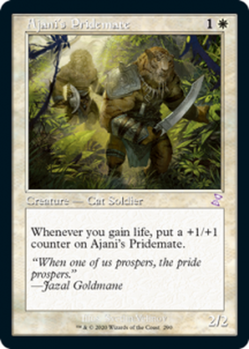 Ajani's Pridemate 290 - Timeshifted - Time Spiral Remastered-Cherry Collectables