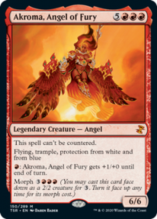 Akroma, Angel of Fury 150/289 - Time Spiral Remastered-Cherry Collectables