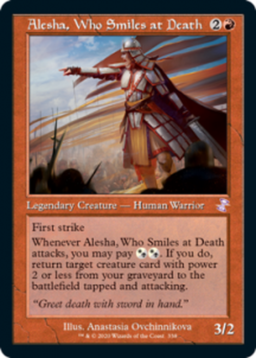 Alesha, Who Smiles at Death 338 - Timeshifted - Time Spiral Remastered-Cherry Collectables