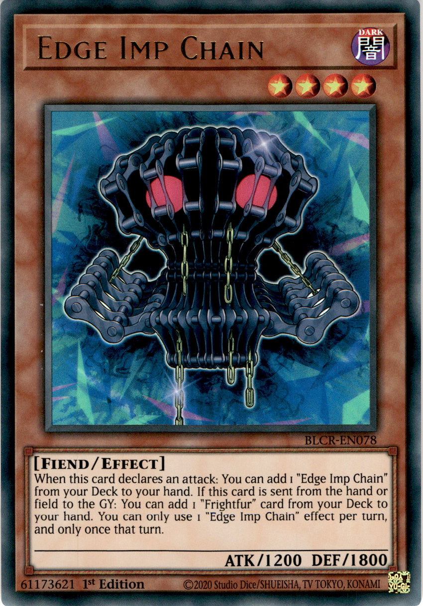 Edge Imp Chain - BLCR-EN078 - Ultra Rare 1st Edition