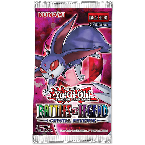 Yu-Gi-Oh! TCG Battles Of Legend Crystal Revenge Booster Pack 1st Editon