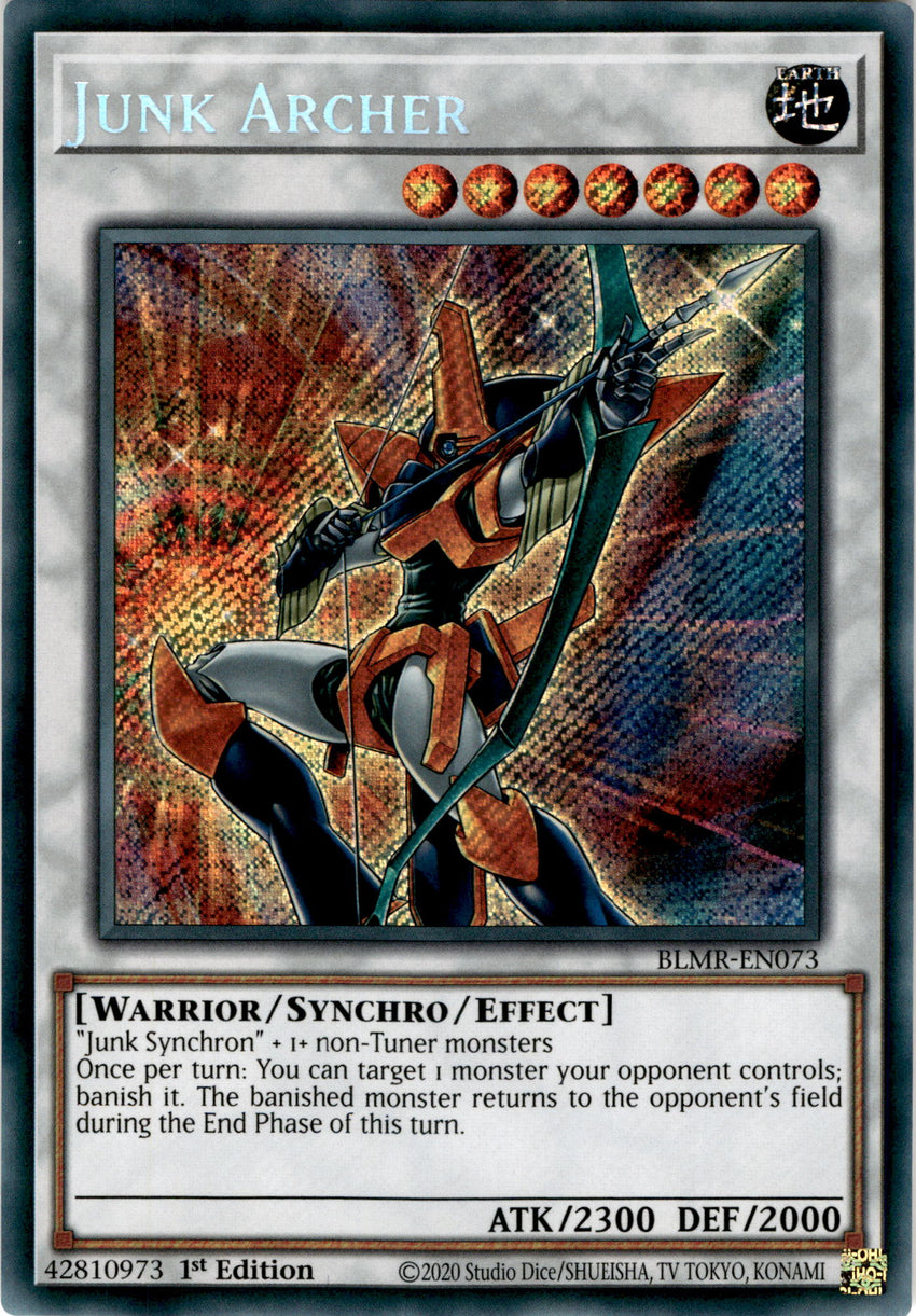 Junk Archer - BLMR-EN073 - Secret Rare 1st Edition