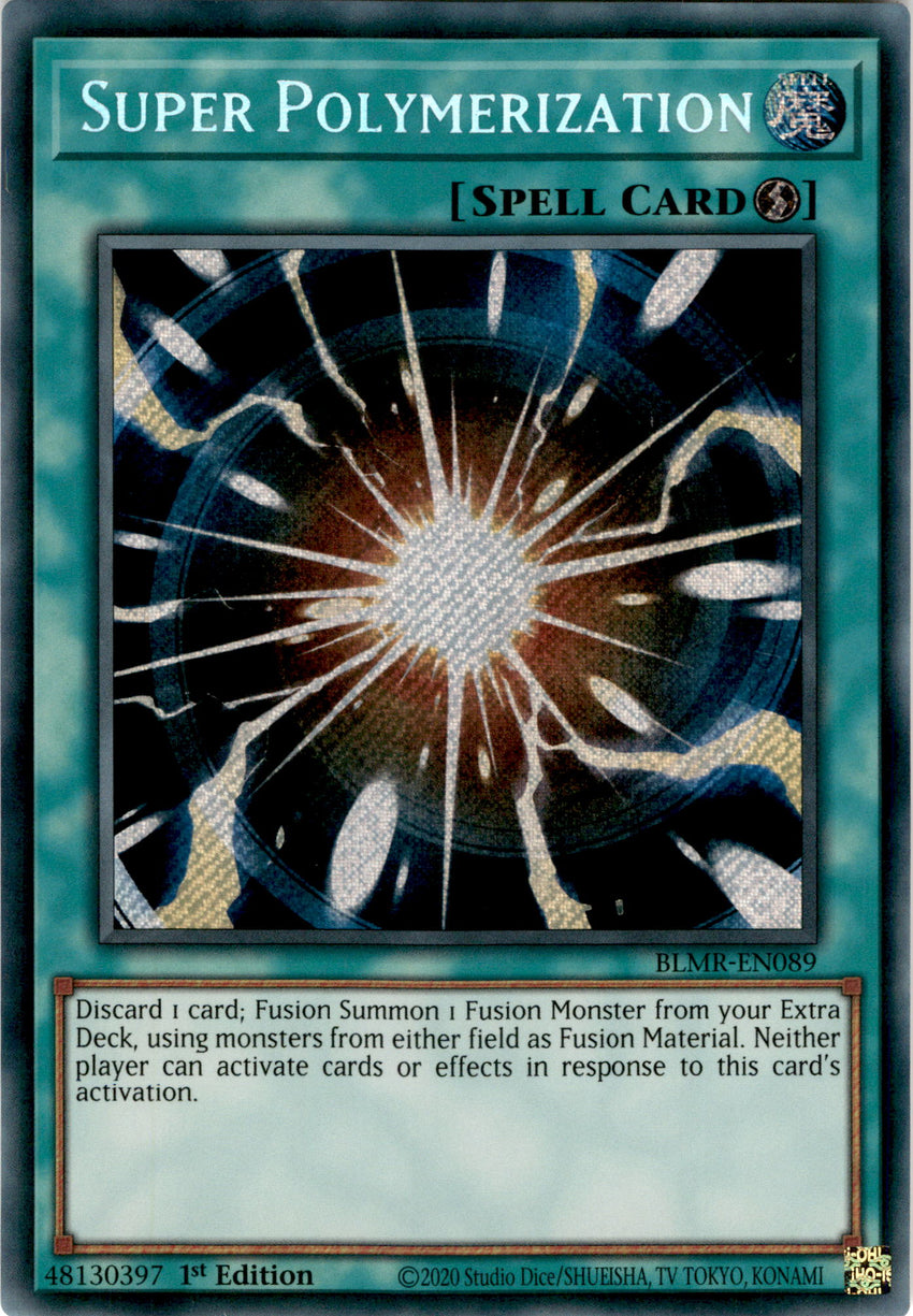 Super Polymerization - BLMR-EN089 - Secret Rare 1st Edition