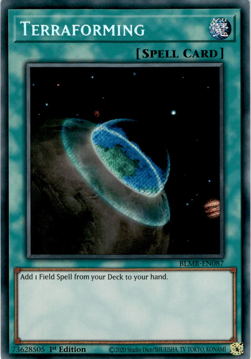 Terraforming - BLMR-EN087 - Secret Rare 1st Edition