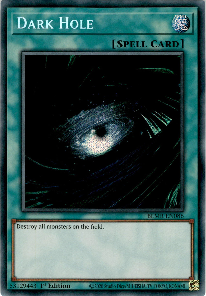 Dark Hole - BLMR-EN086 - Secret Rare 1st Edition