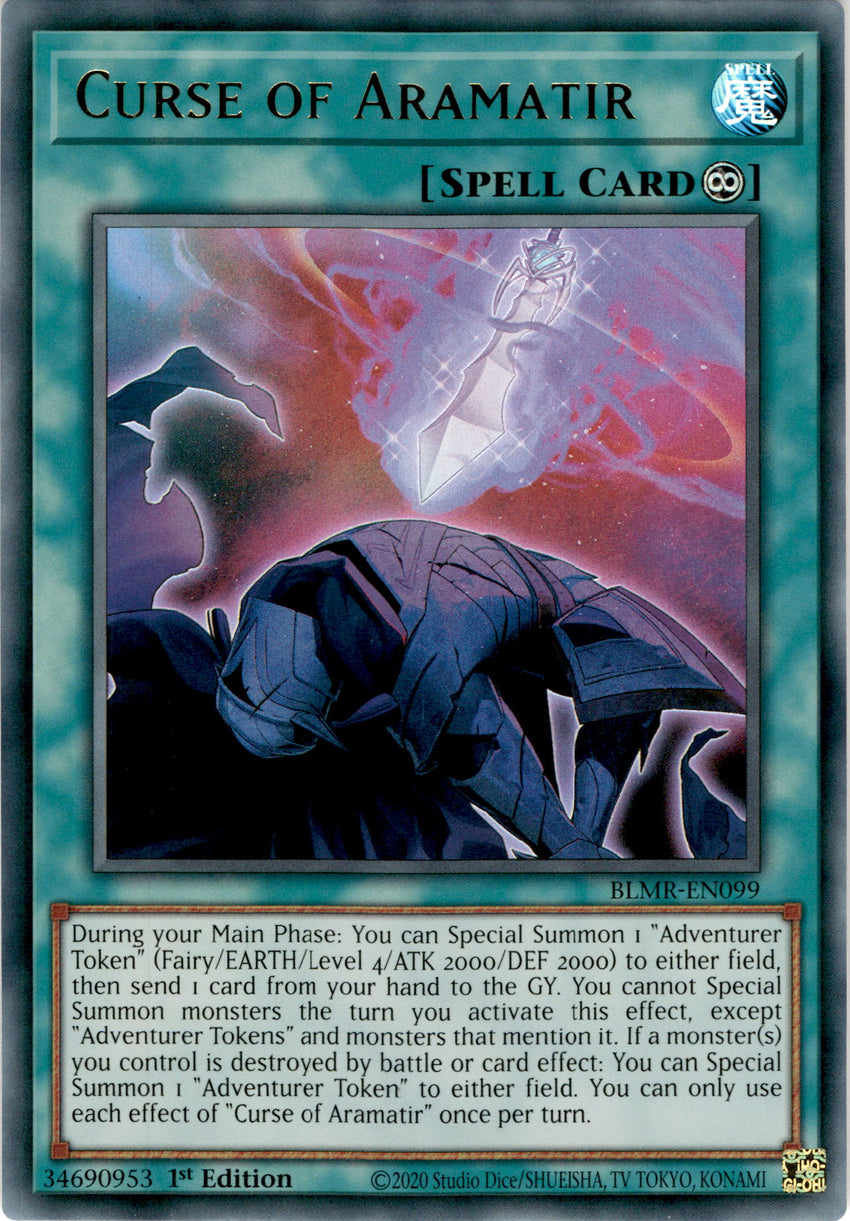 Curse of Aramatir - BLMR-EN099 - Ultra Rare 1st Edition