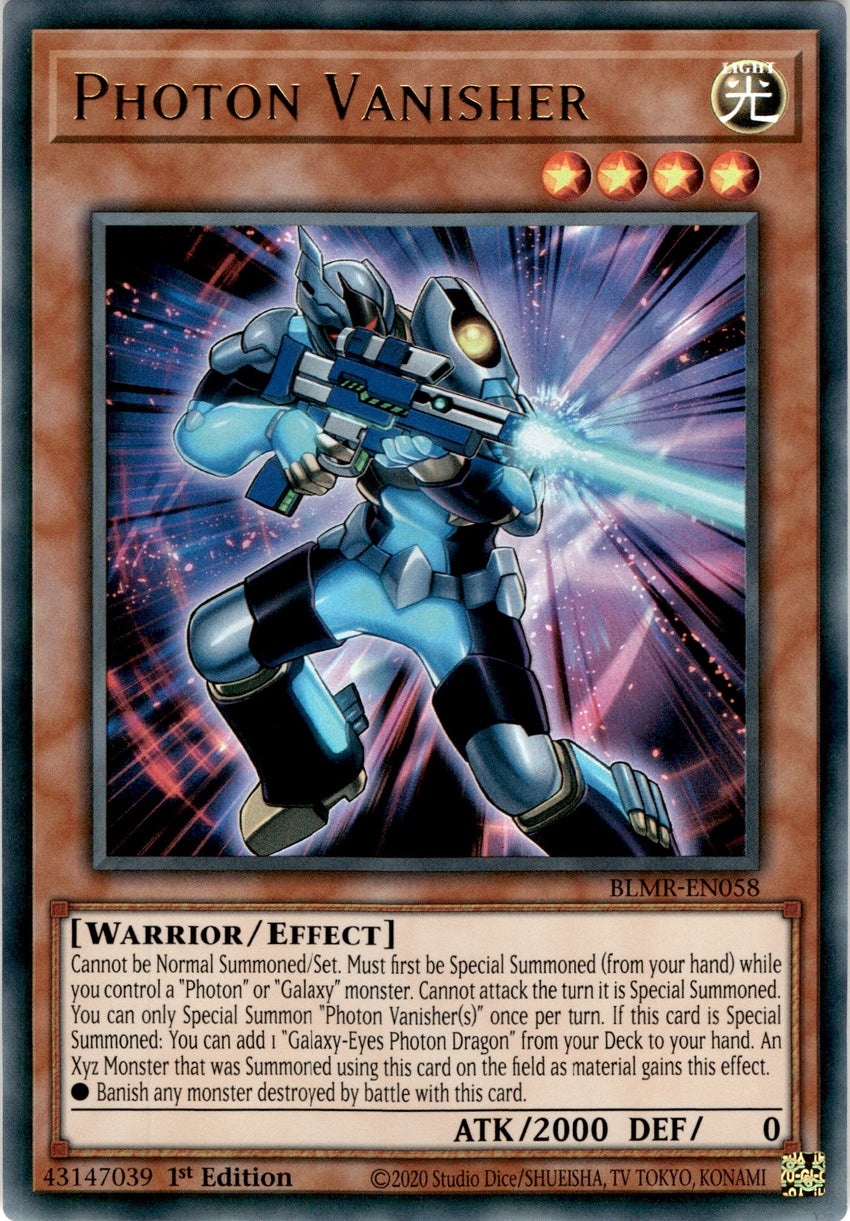 Photon Vanisher - BLMR-EN058 - Ultra Rare 1st Edition
