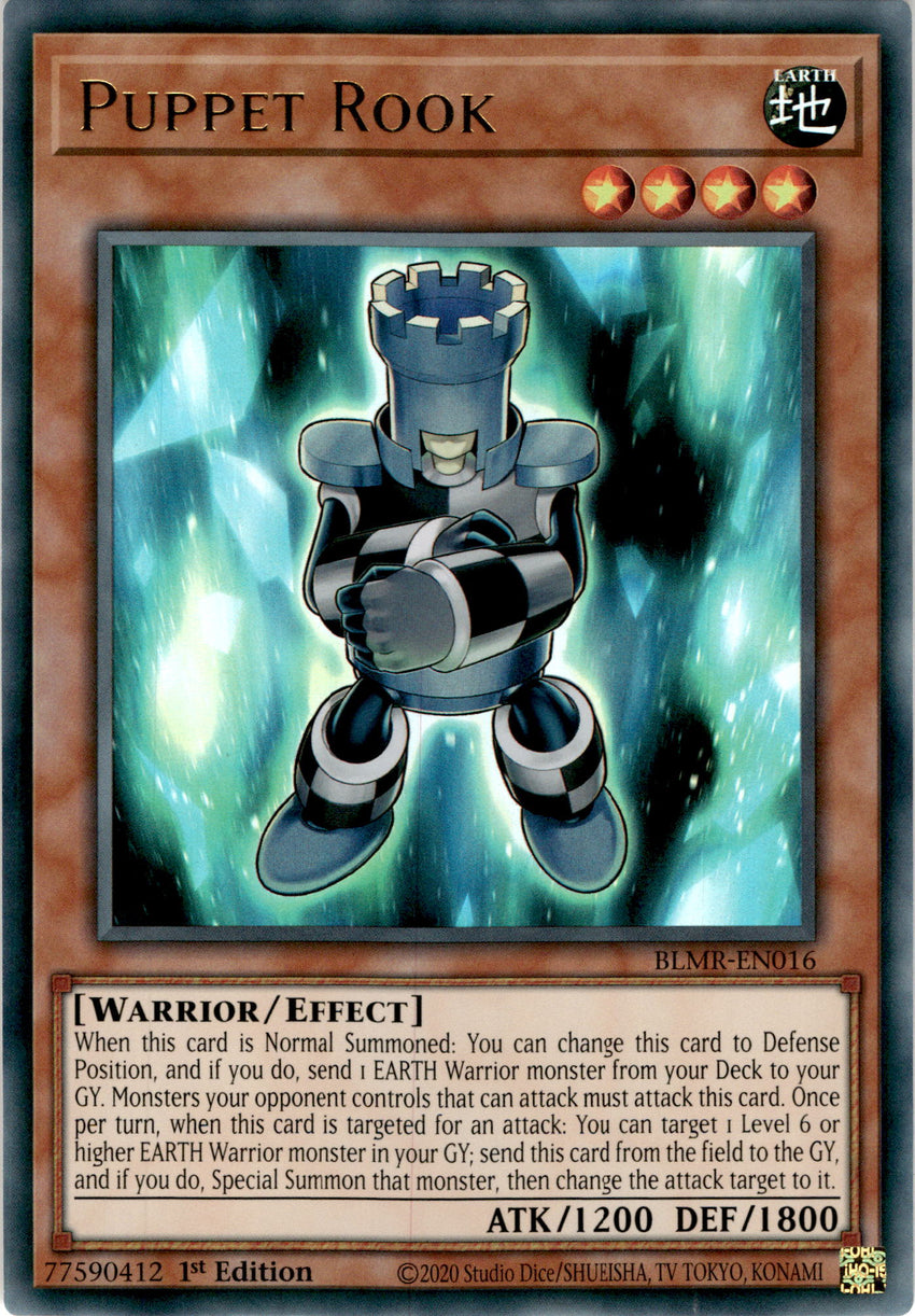 Puppet Rook - BLMR-EN016 - Ultra Rare 1st Edition