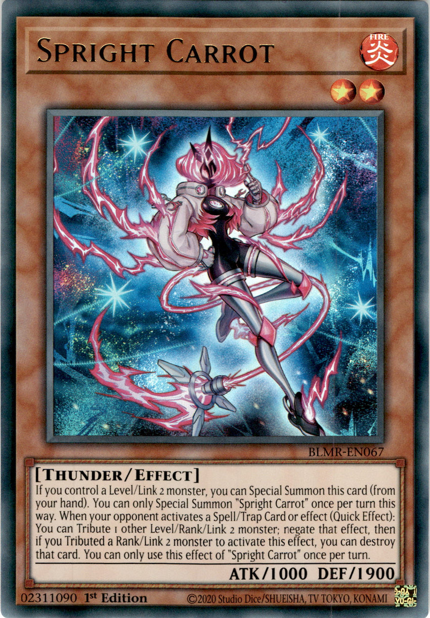 Spright Carrot - BLMR-EN067 - Ultra Rare 1st Edition