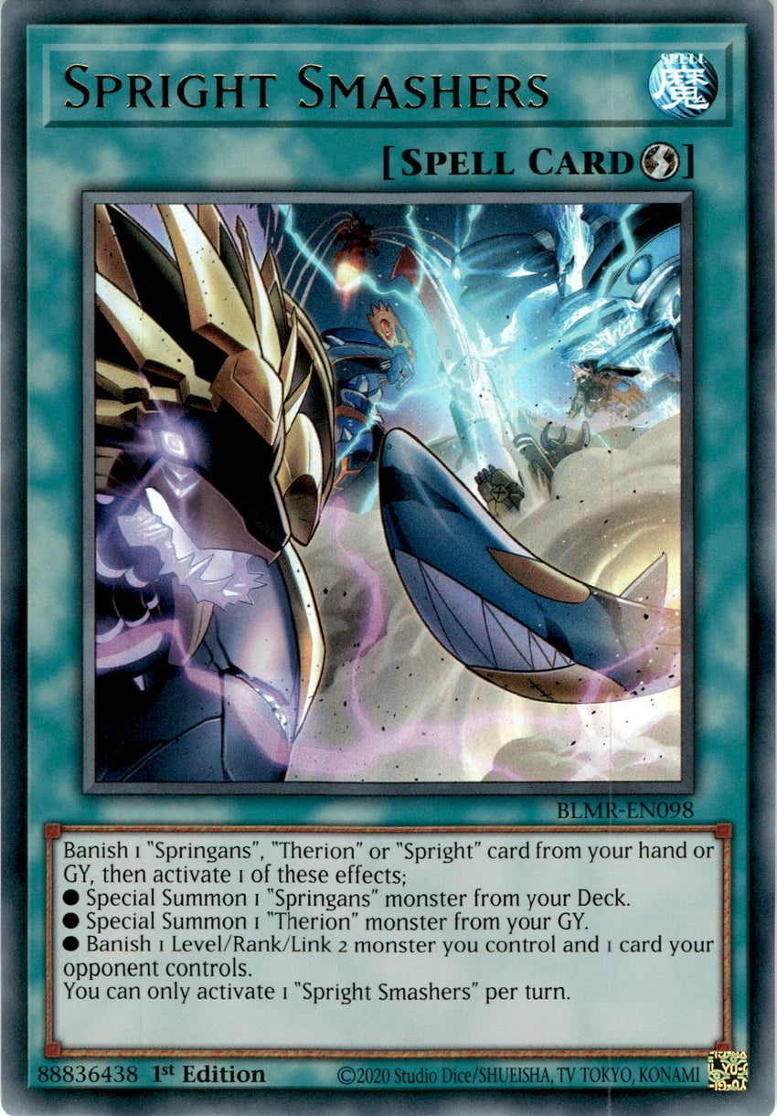 Spright Smashers - BLMR-EN098 - Ultra Rare 1st Edition