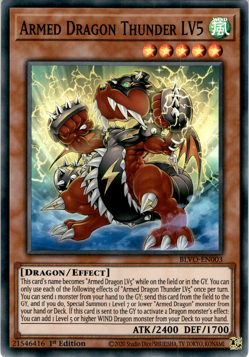Armed Dragon Thunder LV5 - BLVO-EN003