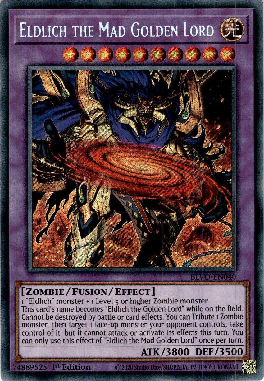 Eldlich the Mad Golden Lord - BLVO-EN040