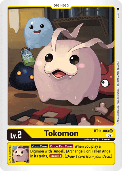 Tokomon BT11-003 - Uncommon BT11 Dimensional Phase