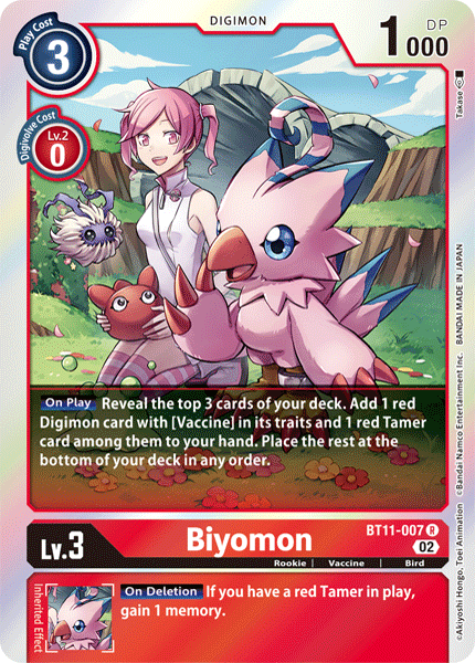 Biyomon BT11-007 - R BT11 Dimensional Phase