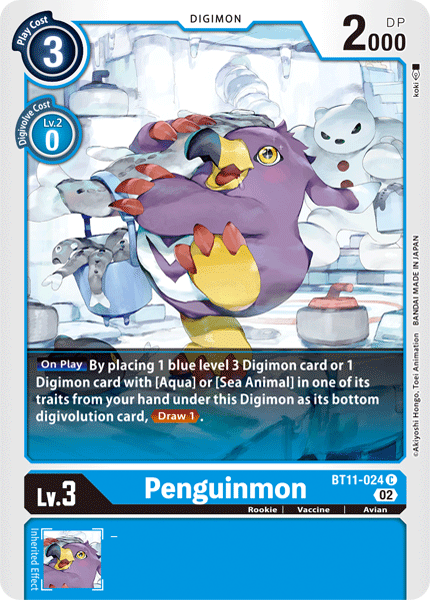Penguinmon BT11-024 - Common BT11 Dimensional Phase