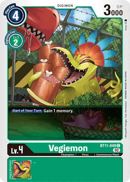Vegiemon BT11-049 - Common BT11 Dimensional Phase