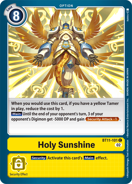 Holy Sunshine BT11-101 - Common BT11 Dimensional Phase
