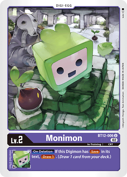 Monimon BT12-006 - Uncommon BT12 Across Time
