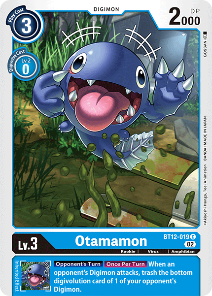 Otamamon BT12-019 - Common BT12 Across Time