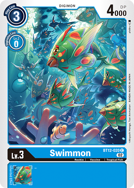 Swimmon BT12-020 - Common BT12 Across Time