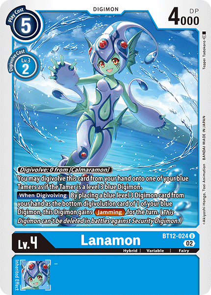 Lanamon BT12-024 - Uncommon BT12 Across Time