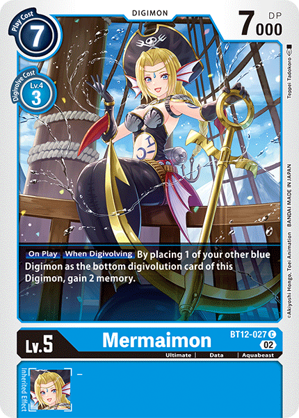 Mermaimon BT12-027 - Common BT12 Across Time