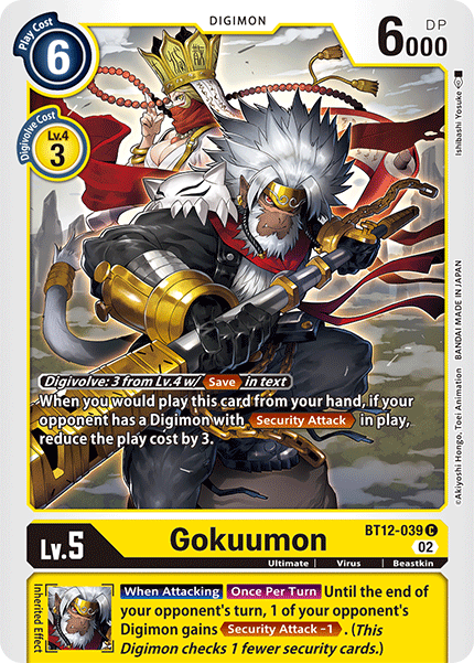 Gokuumon BT12-039 - Common BT12 Across Time