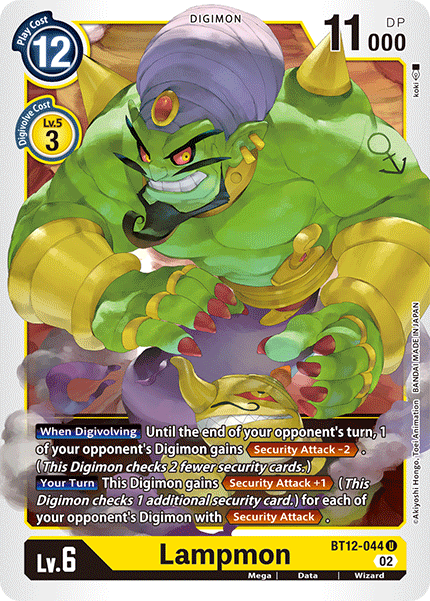 Lampmon BT12-044 - Uncommon BT12 Across Time