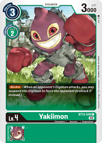 Yakiimon BT12-049 - Common BT12 Across Time